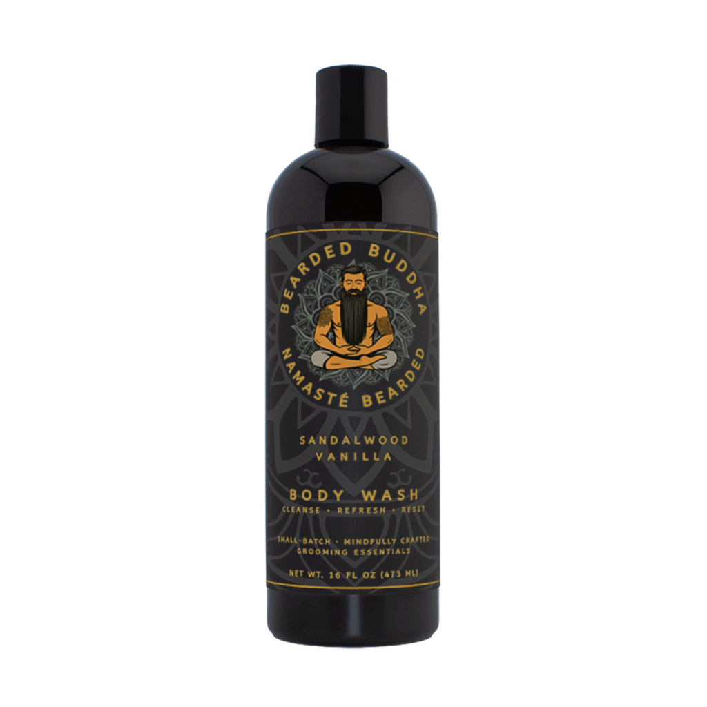 New! Namaste Bearded - Body Wash 16 oz